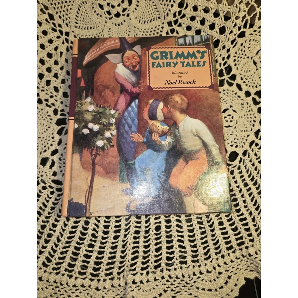 Vintage Grimm's Fairy Tales Illustrated By Noel Pocock Published 1987